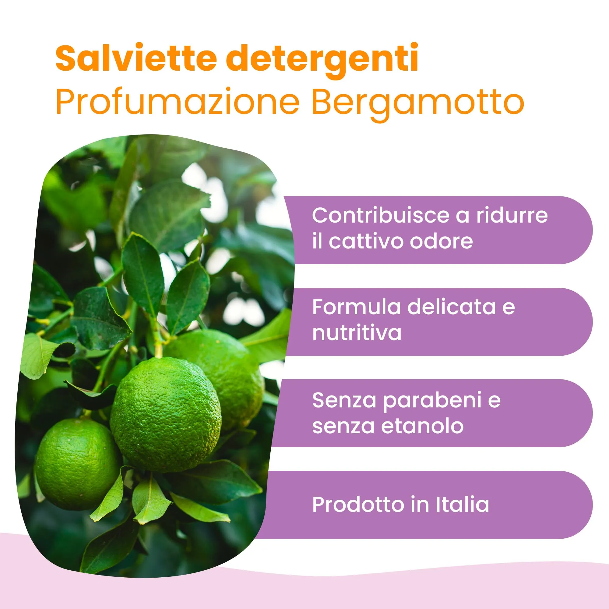 Camon Salviette Detergenti per Cani e Gatti, 30x17 cm - immagine 2