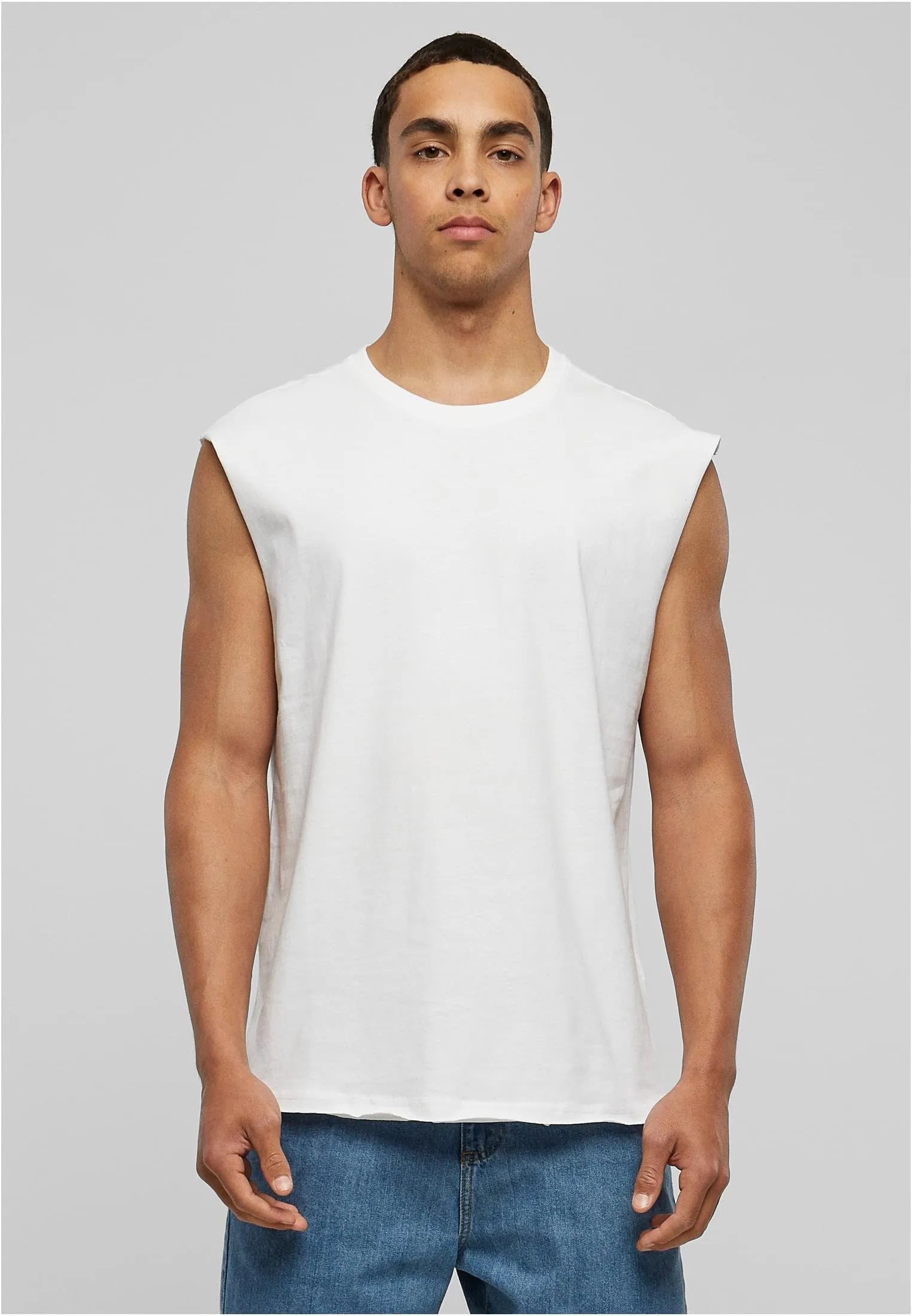 Urban Classics Canotta Uomo Oversize TB1562-00220 Bianco M - immagine 3
