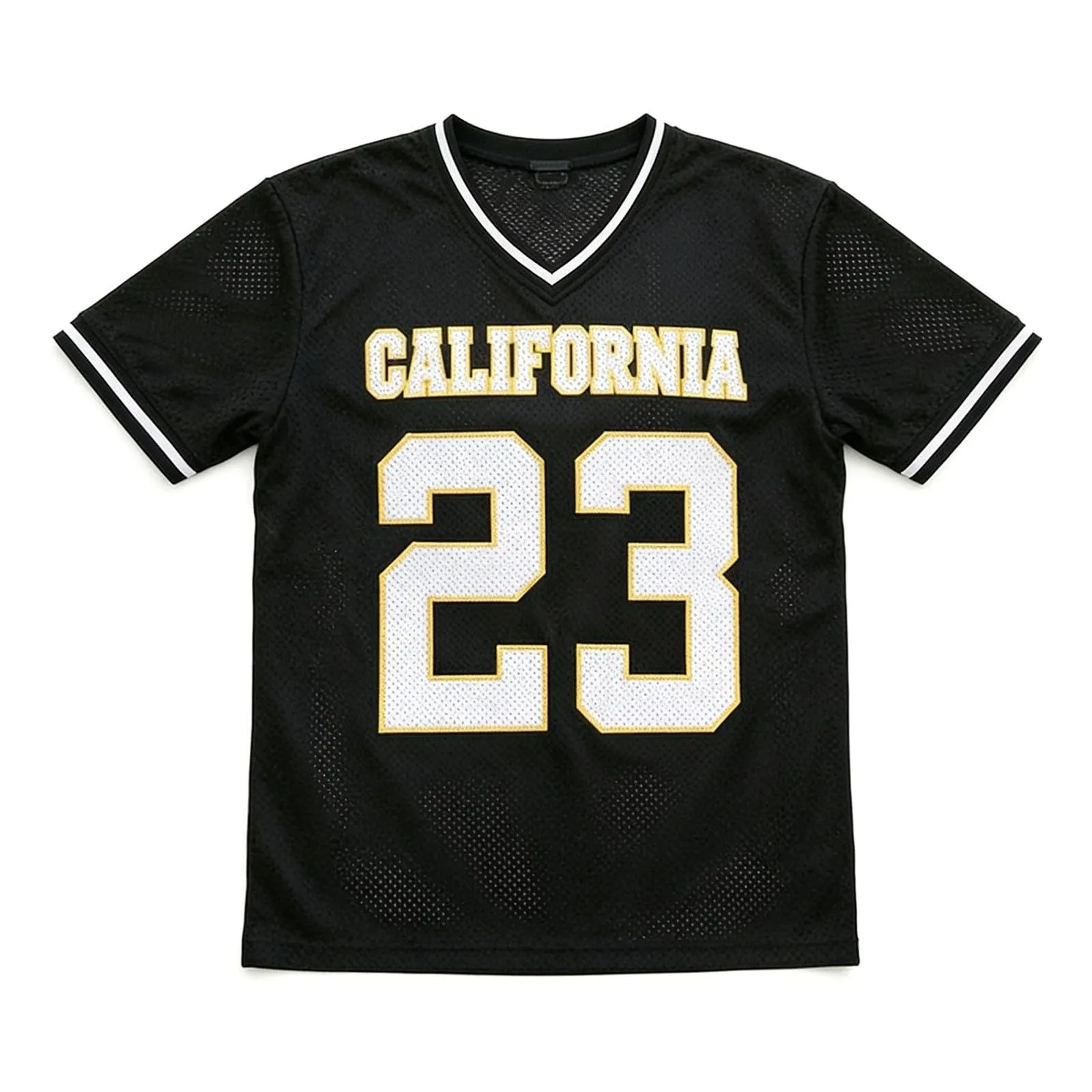 Generisch Camicia da Basket Donna Y2K a Maniche Corte, Nero, 3XL - immagine 7