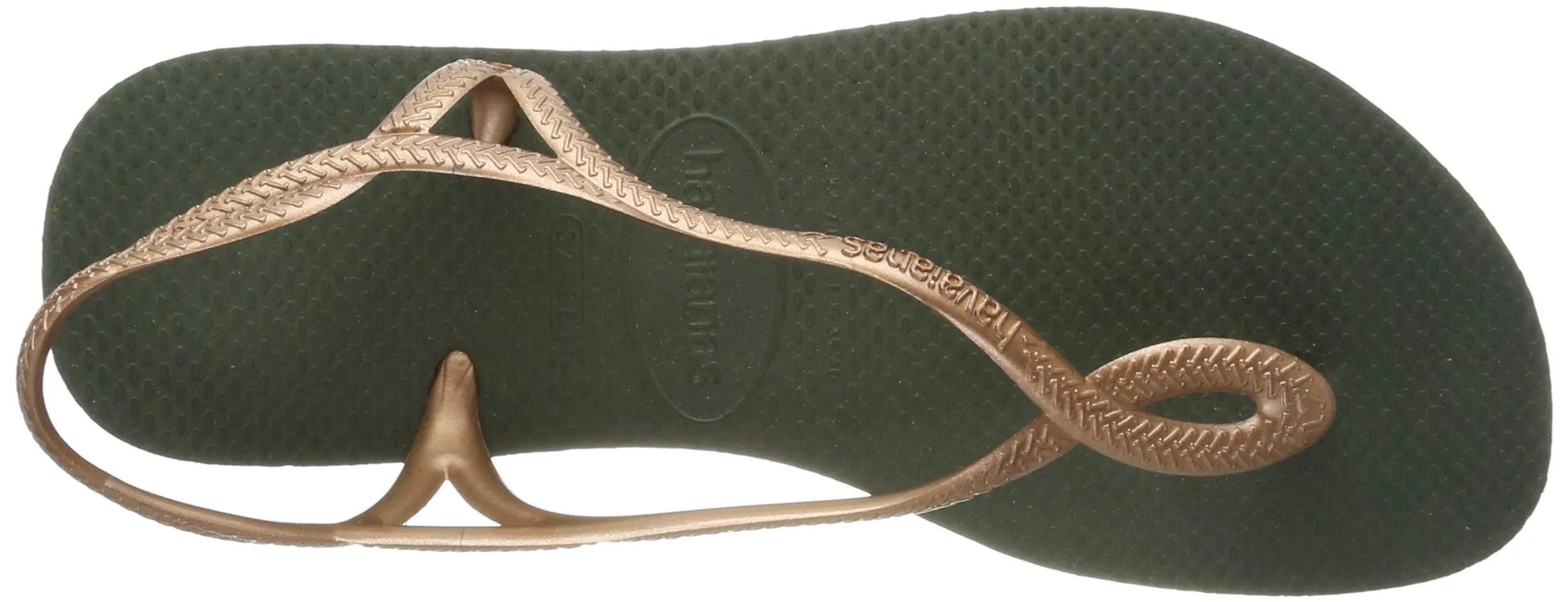 Havaianas Luna Infradito Donna, Green Olive, 41/42 EU - immagine 5