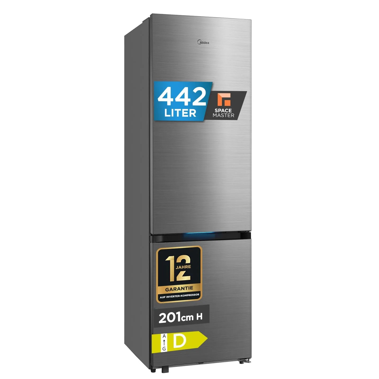 Midea Space Master No Frost Combinato 442L, MERB445MIC46 - immagine 1