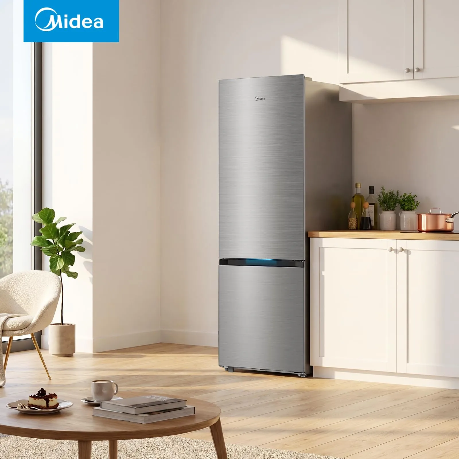 Midea Space Master No Frost Combinato 442L, MERB445MIC46 - immagine 8