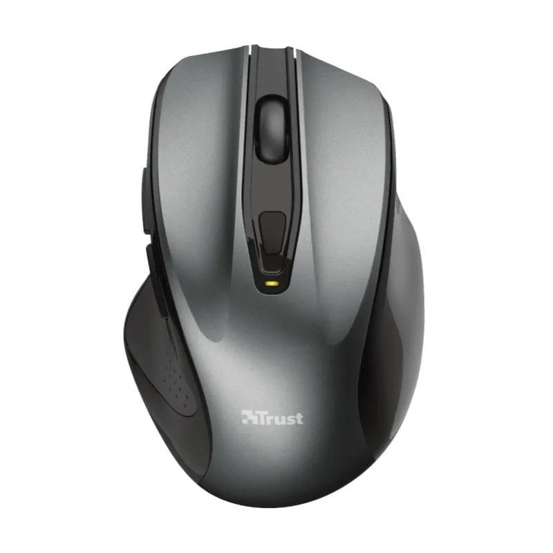 Trust Nito Mouse Wireless Ergonomico, Nero - immagine 1