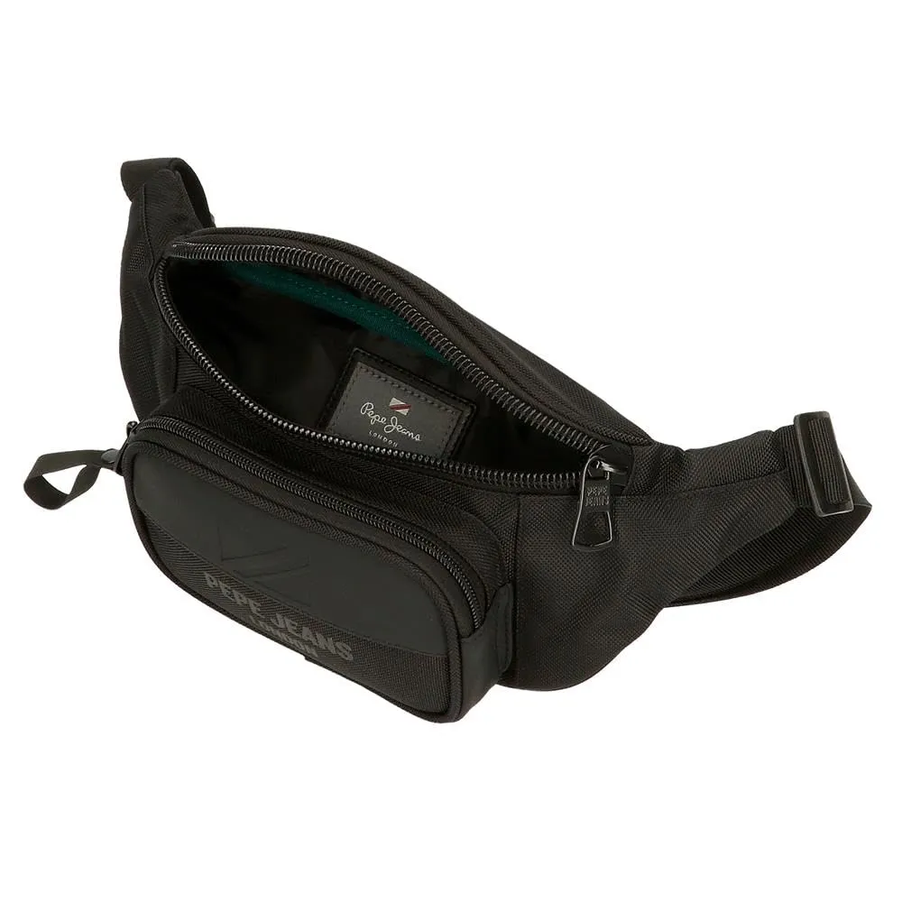Pepe Jeans Bromley Marsupio Nero, Poliestere, 30x13x5 cm - immagine 4