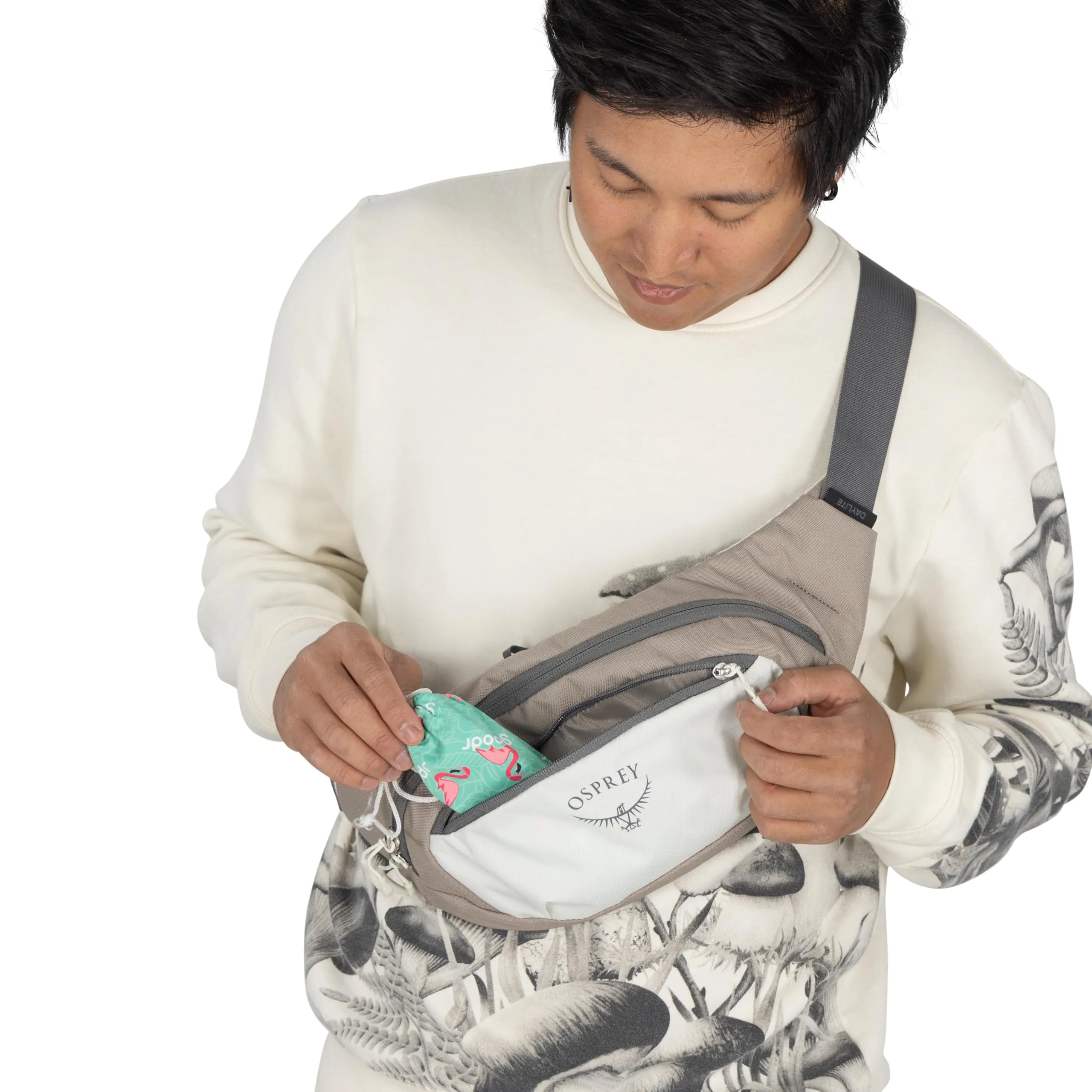 Osprey Daylite Marsupio, 2L, Torrent Blue - immagine 9