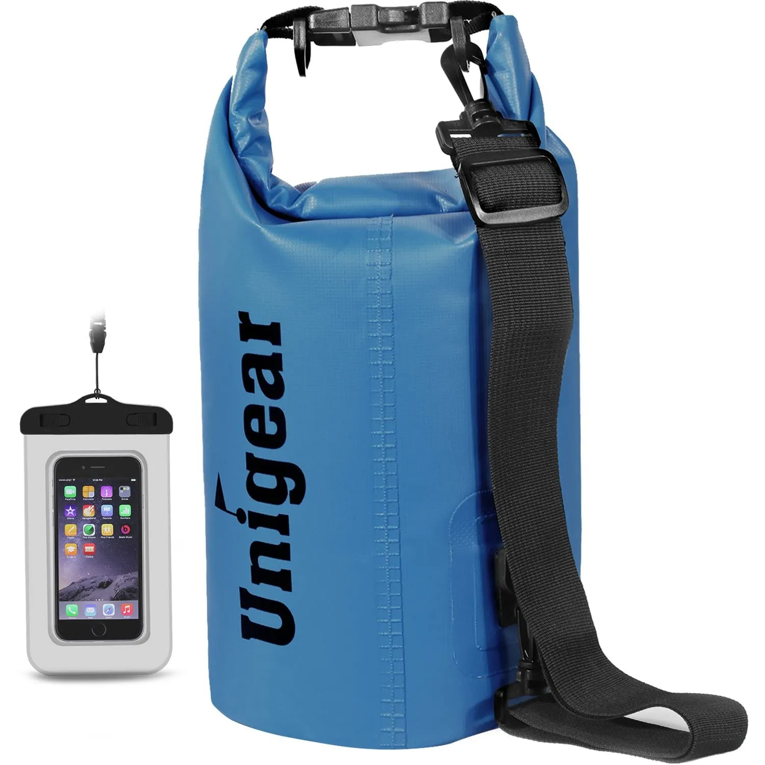 Unigear Borsa Impermeabile 30L con Custodia per Telefono - immagine 1