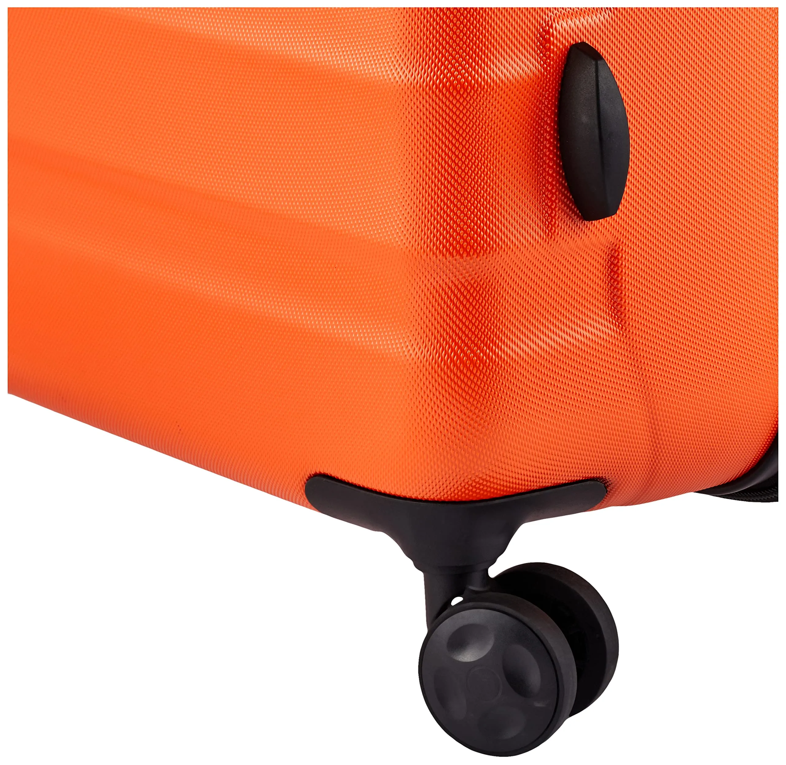 Amazon Basics Valigia Rigida Grande Espandibile in ABS, 78 x 52,6 x 32cm, Arancione Bruciato - immagine 4