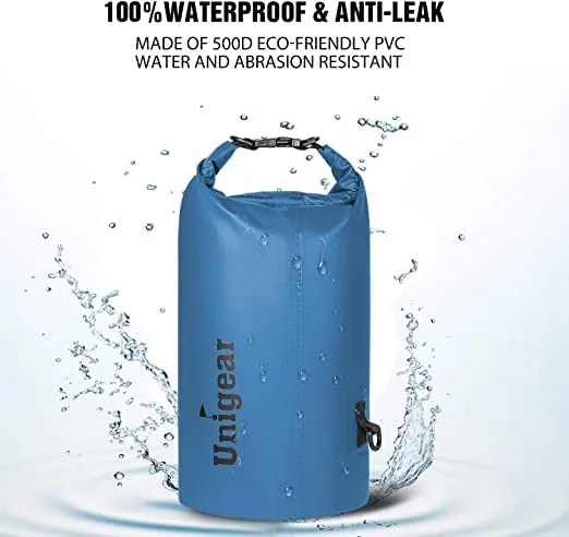 Unigear Borsa Impermeabile Dry Bag 20L Cielo Blu - immagine 2