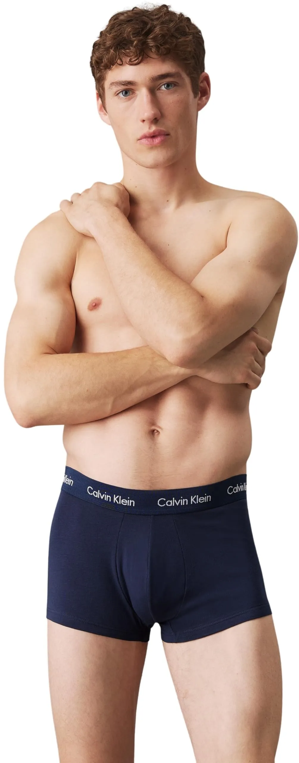 Calvin Klein Uomo Pantaloncini Boxer Vita Bassa, Confezione da 3, Multicolore, XS - immagine 3