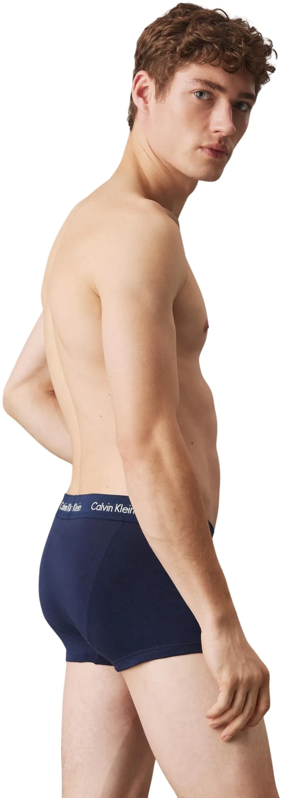 Calvin Klein Uomo Pantaloncini Boxer Vita Bassa, Confezione da 3, Multicolore, XS - immagine 4