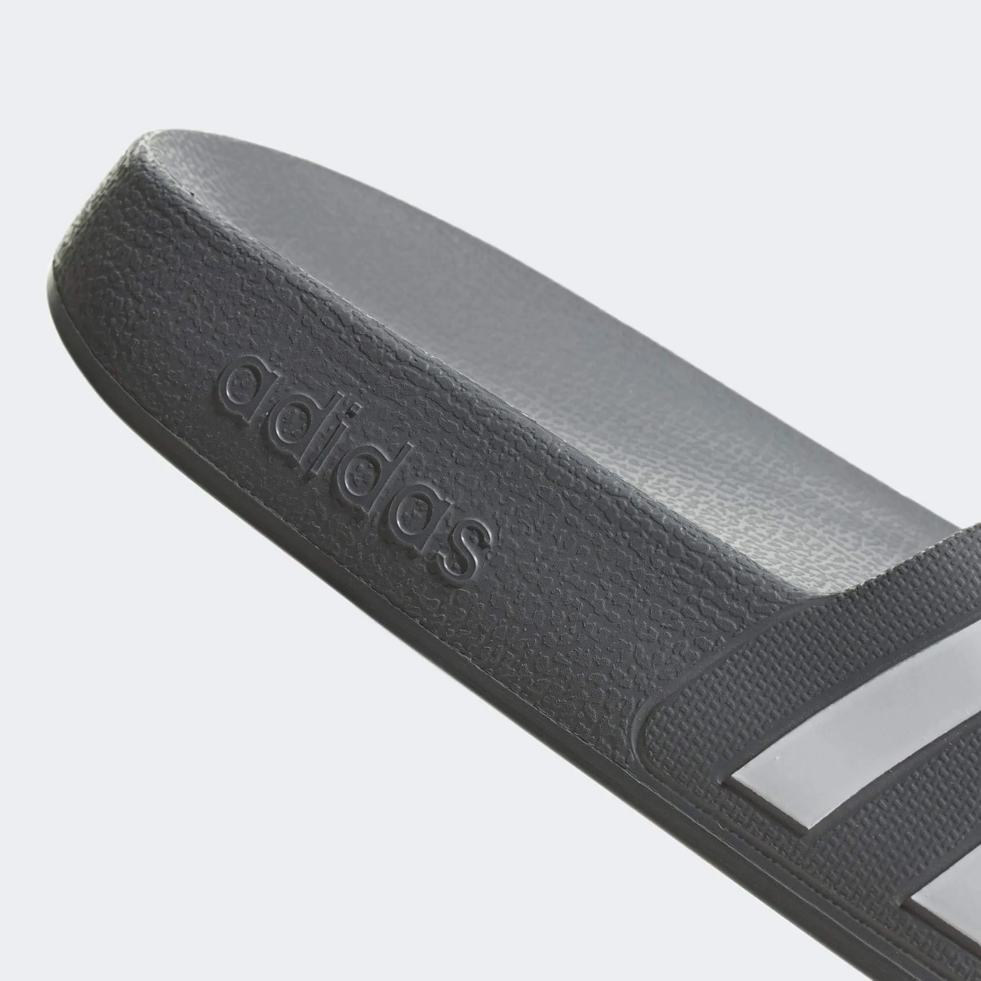 Adidas Adilette Aqua Slides - Grey Three / Cloud White / Grey Three - 43 EU - immagine 8