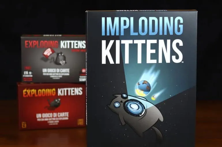 Exploding Kittens Imploding Kittens - Espansione Carte da Gioco - immagine 4