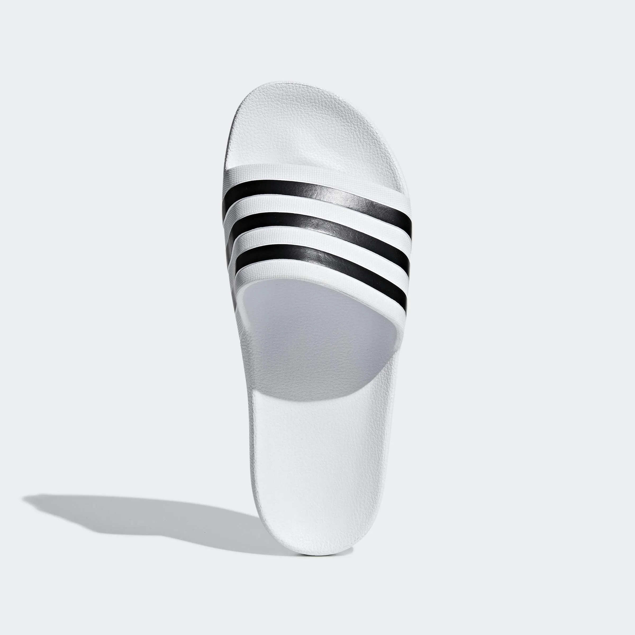 Adidas Adilette Aqua Slides - Cloud White / Core Black / Cloud White - 46 EU - immagine 5