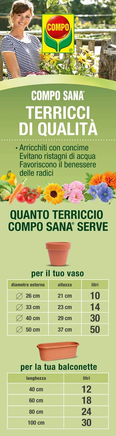 Compo Sana Terriccio Universale, 5L - immagine 6