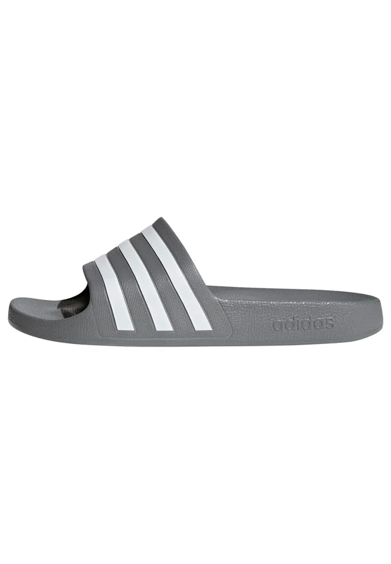 Adidas Adilette Aqua Slides - Grey Three / Cloud White / Grey Three - UK 10 / EU 44.5 - immagine 1