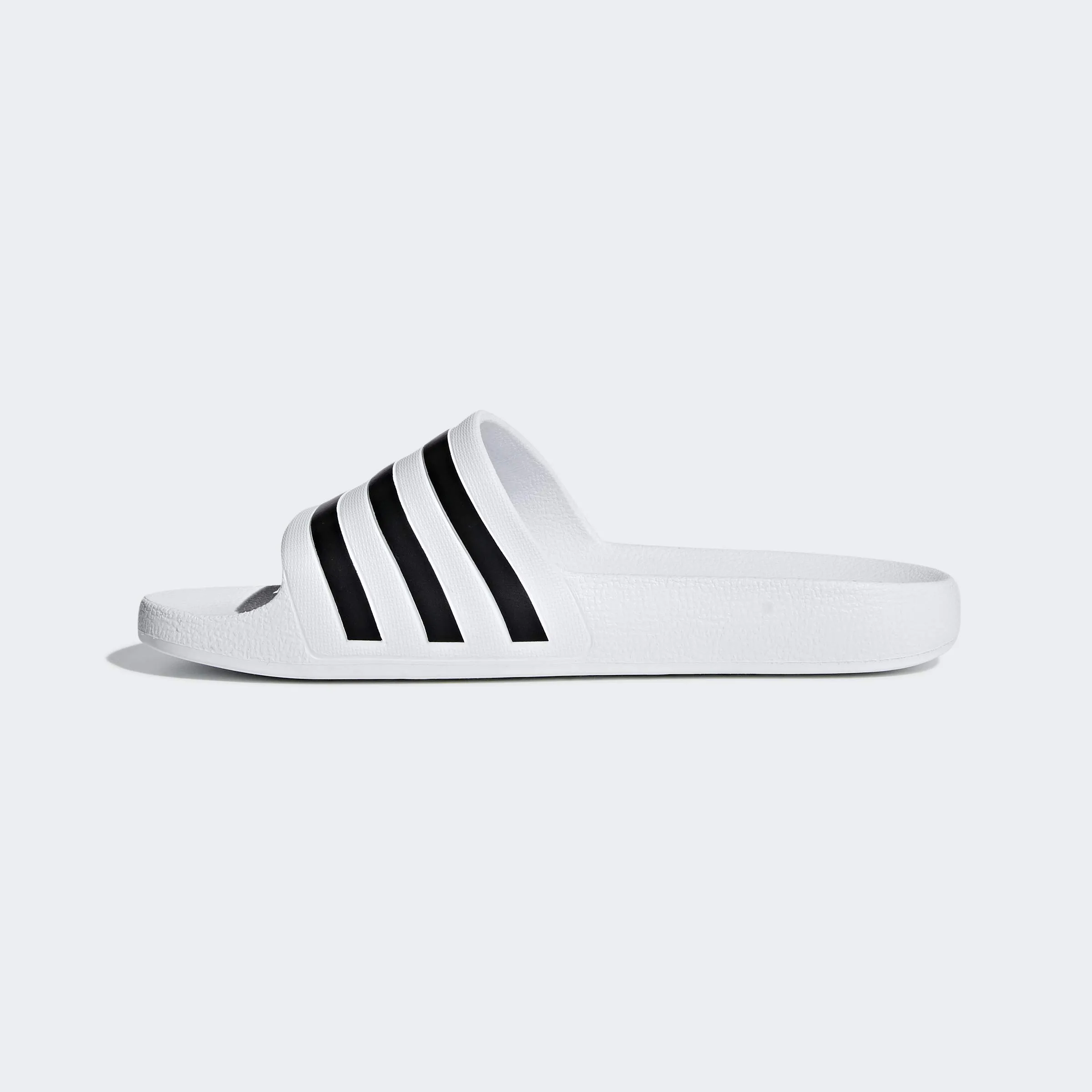 Adidas Adilette Aqua Slides - Cloud White / Core Black / Cloud White - immagine 3