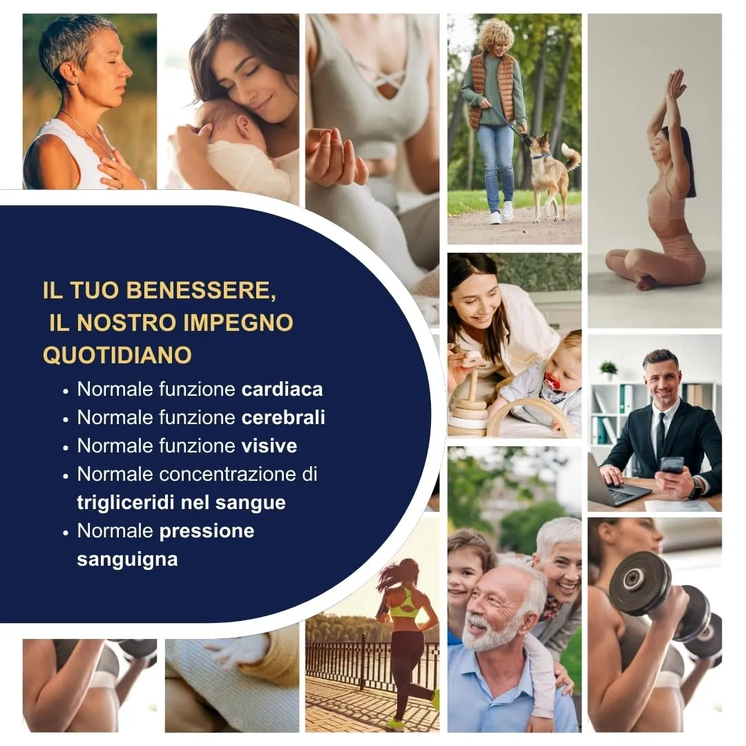 Omegor Vitality 1000 Omega 3, 30 capsule (4 confezioni) - immagine 5