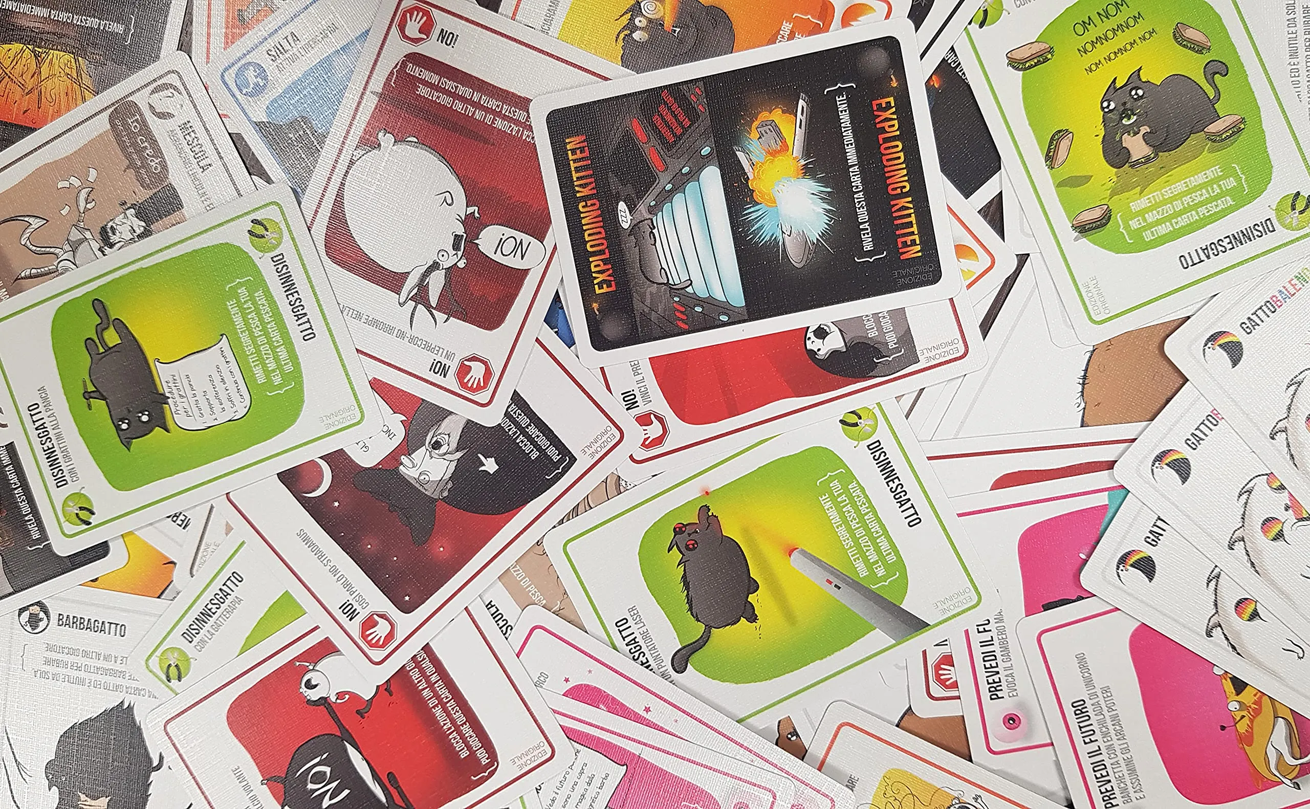Exploding Kittens Asmodee Carte da Gioco per Famiglie e Amici - immagine 7
