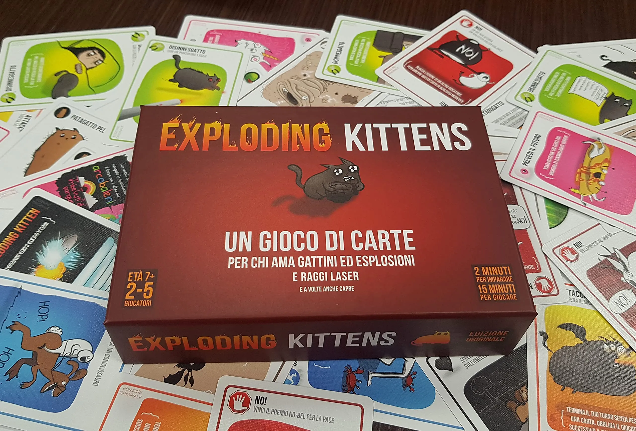 Exploding Kittens Asmodee Carte da Gioco per Famiglie e Amici - immagine 8