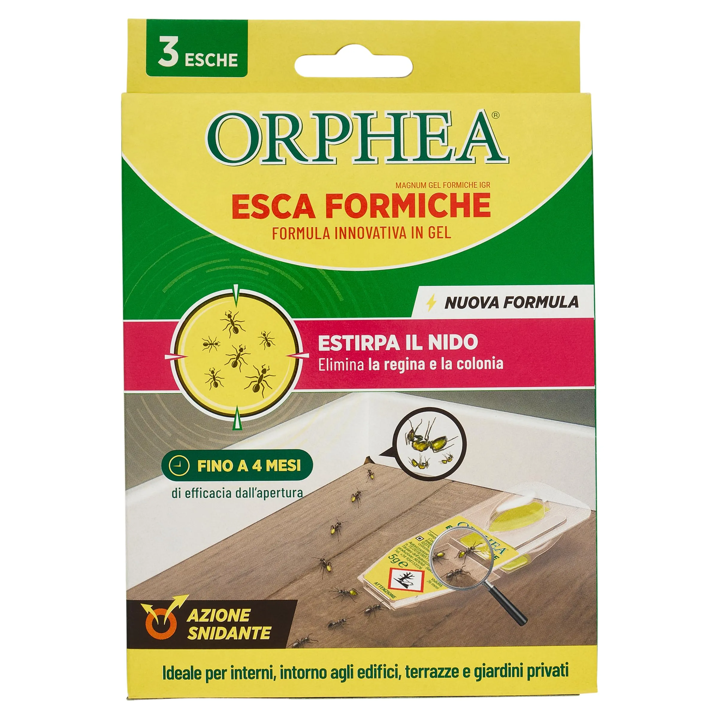 Orphea Esca per Formiche in Gel, 3-Pack - immagine 1