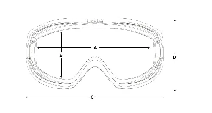 Bollé Sierra Goggles, White Pink Shiny Vermillon, Cat 2, S-M - immagine 6