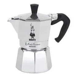 Bialetti Moka Express Caffettiera, Alluminio, 1 Tazza (60 ml) - immagine 1