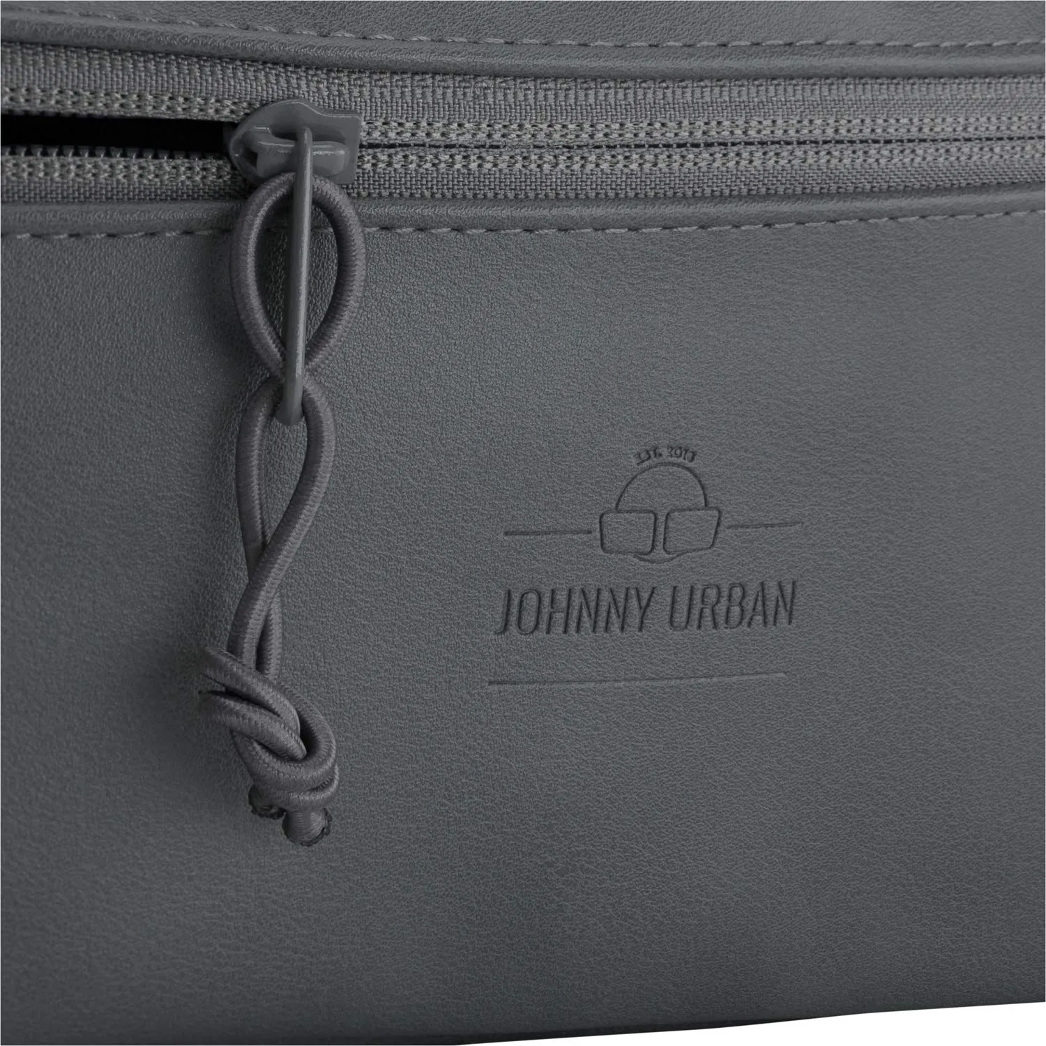Johnny Urban Toni Marsupio Unisex Grigio - Borsa a Tracolla in Pelle Vegana Idrorepellente - immagine 5