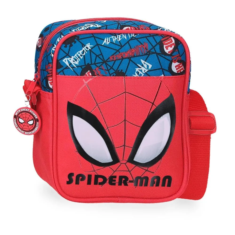 Marvel Spiderman Joumma Bags Beauty Case with Adjustable Strap - Red - immagine 1