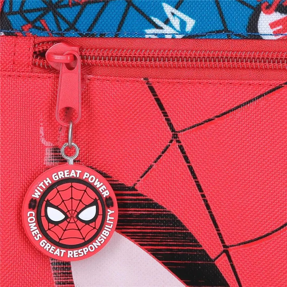 Marvel Spider-Man Beauty Case Astuccio, Polyester, Red, 22x12x5cm - immagine 6