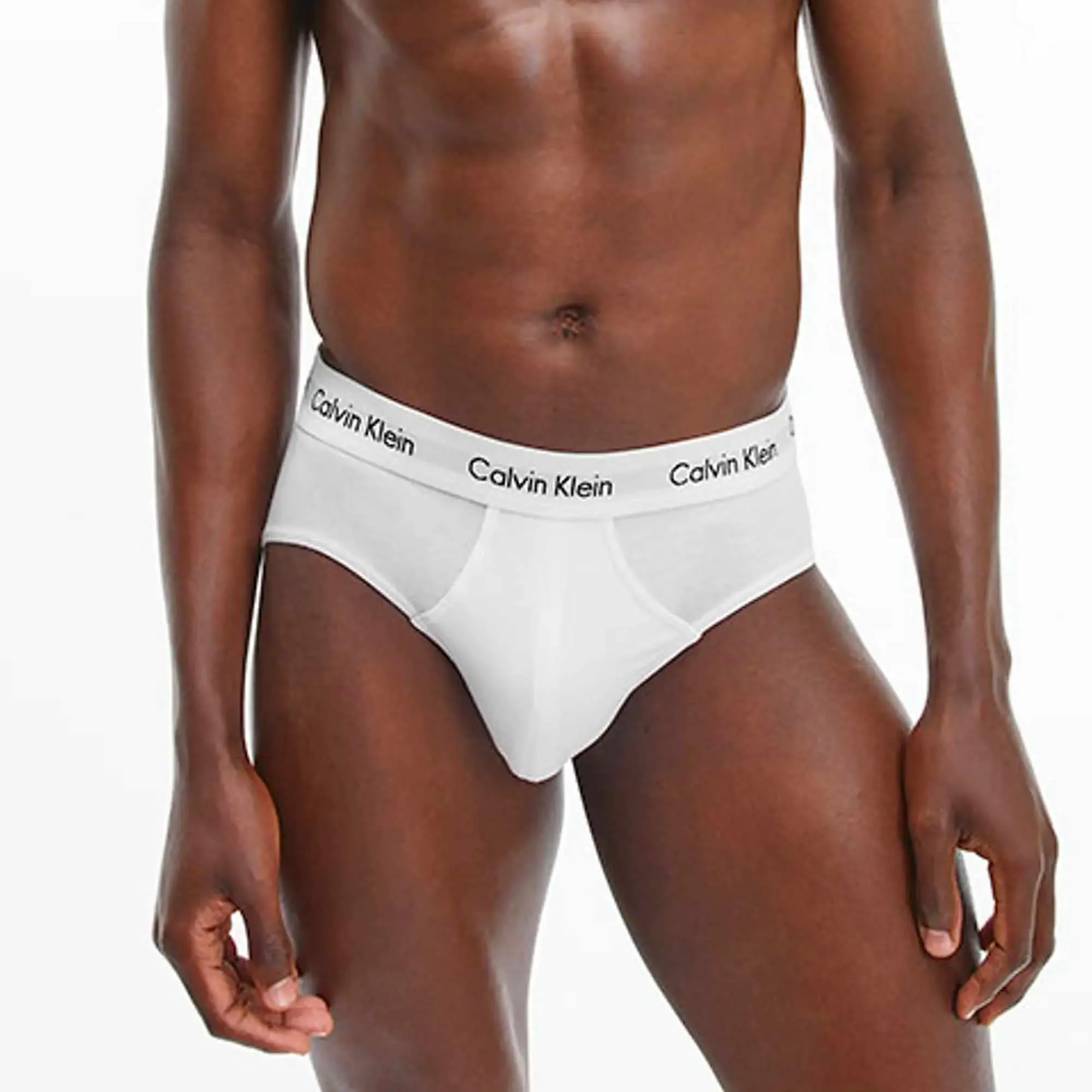 Calvin Klein Uomo Slip Hipster, Pack of 3, White, XS - immagine 4