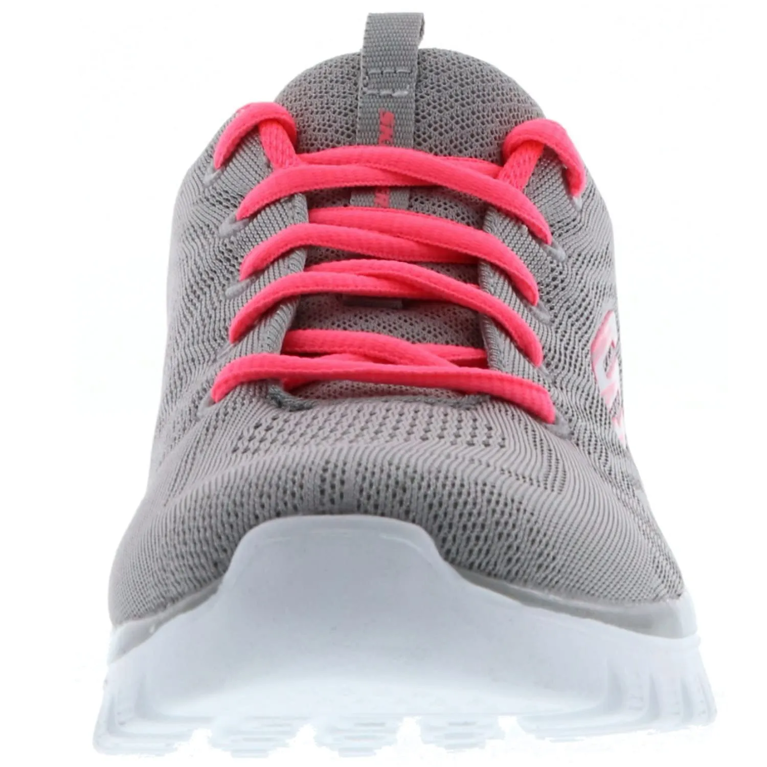 Skechers Graceful Get Connected Women's Sneaker, Gray Mesh Coral Trim, 42 EU - immagine 5