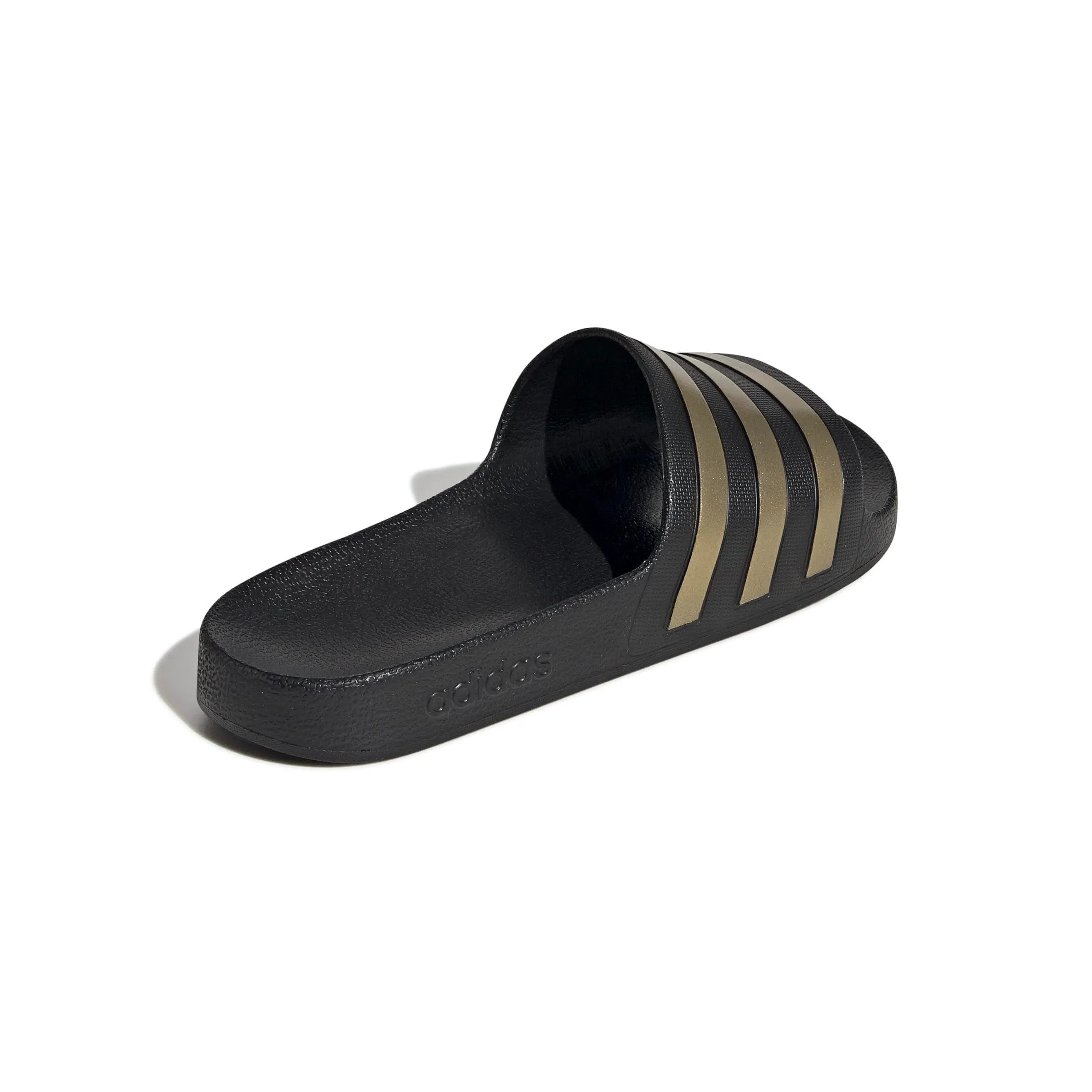 Adidas Adilette Aqua Slides - Core Black / Gold Metallic - 46 EU - immagine 6