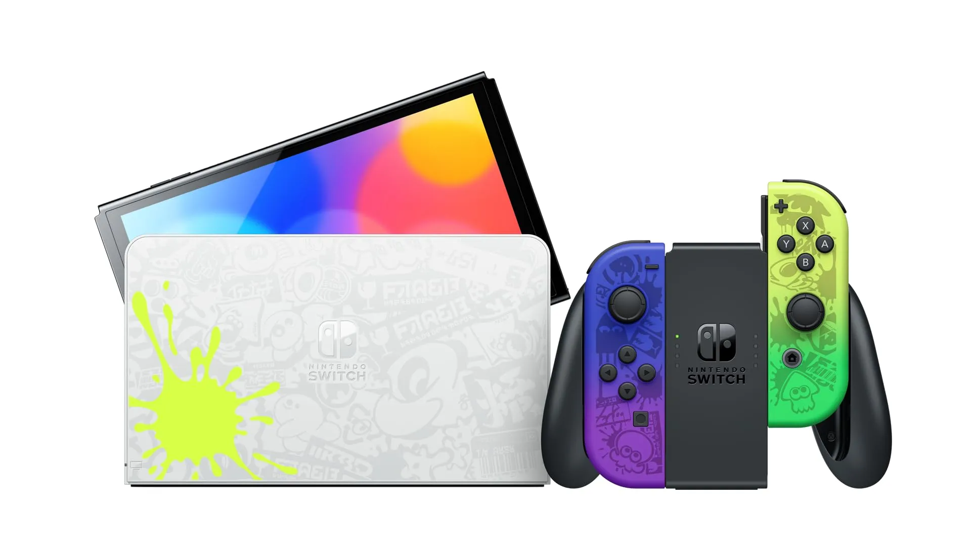 Nintendo Switch OLED Splatoon 3 Edition - immagine 4