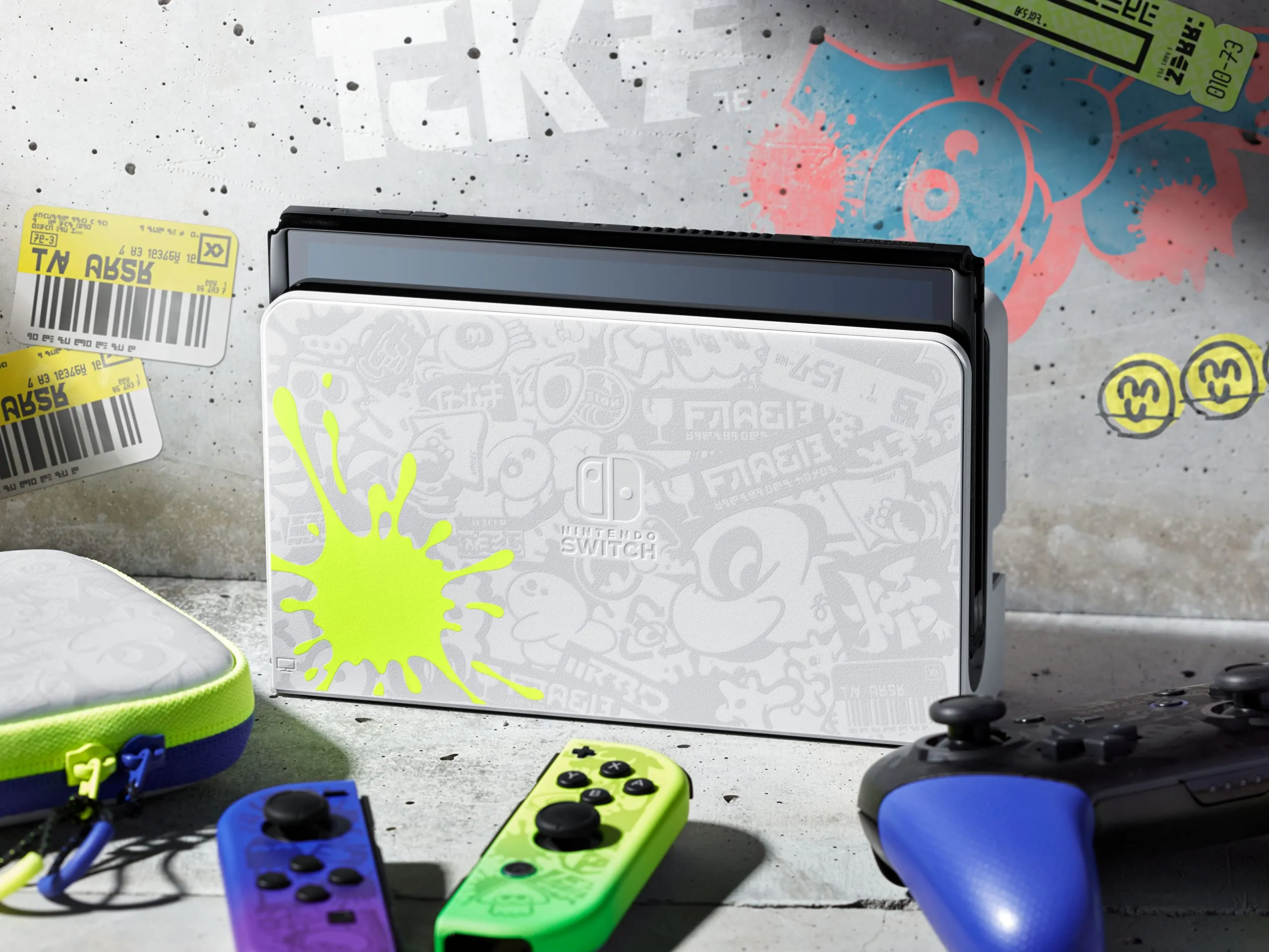 Nintendo Switch OLED Splatoon 3 Edition - immagine 5