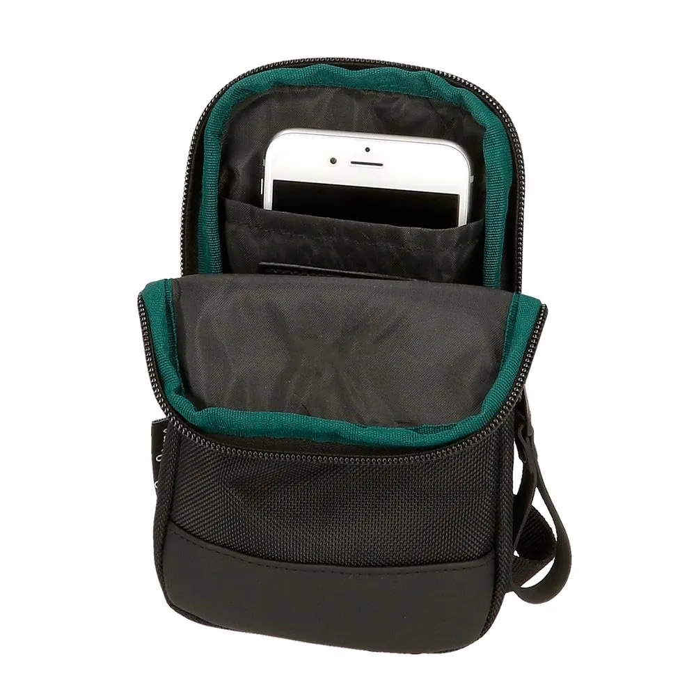 Pepe Jeans Bromley Borsa a tracolla Piccola Nero 10,5x18x2 cm Poliestere - immagine 4