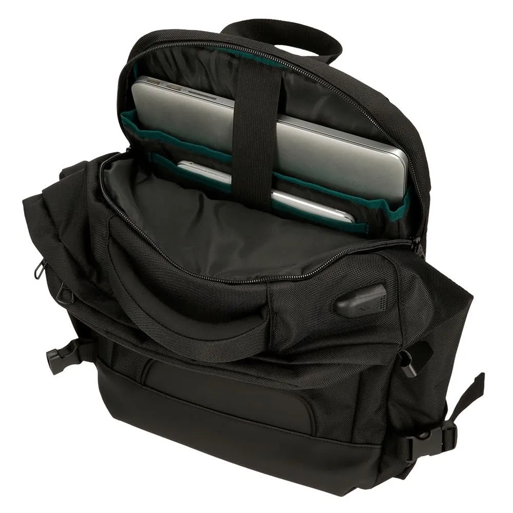 Pepe Jeans Bromley Zaino da Cabina 15,6 Pollici Nero - immagine 8