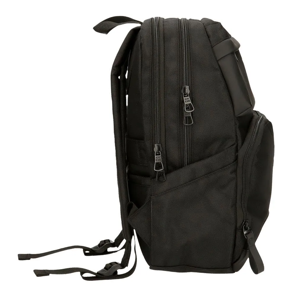 Pepe Jeans Bromley Zaino per laptop nero 25 x 36 x 10 cm Poliestere 9 L - immagine 3