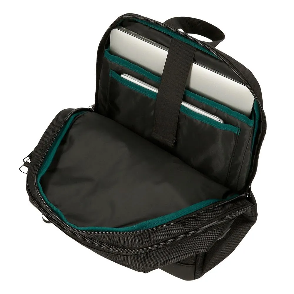 Pepe Jeans Bromley Zaino per laptop nero 25 x 36 x 10 cm Poliestere 9 L - immagine 5