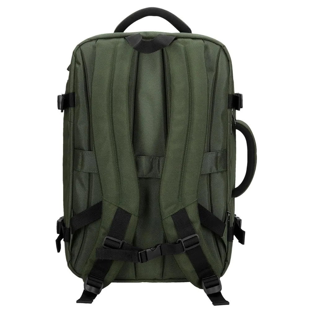 Pepe Jeans Bromley Zaino da Cabina 15,6 Pollici Verde Poliestere 30x44x18 cm - immagine 5