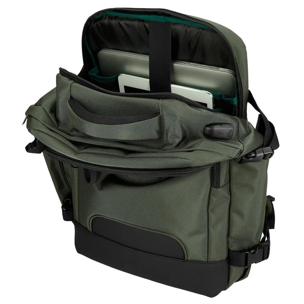 Pepe Jeans Bromley Zaino da Cabina 15,6 Pollici Verde Poliestere 30x44x18 cm - immagine 7
