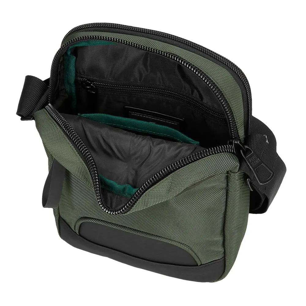 Pepe Jeans Bromley Borsa a tracolla Verde, Poliestere, 17x22x7,5 cm - immagine 4