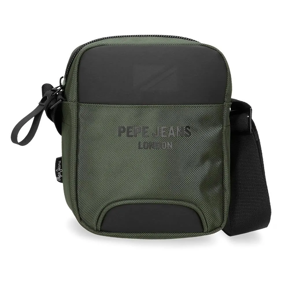 Pepe Jeans Bromley Borsa a tracolla Piccola Verde 15x19,5x6 cm Poliestere - immagine 1