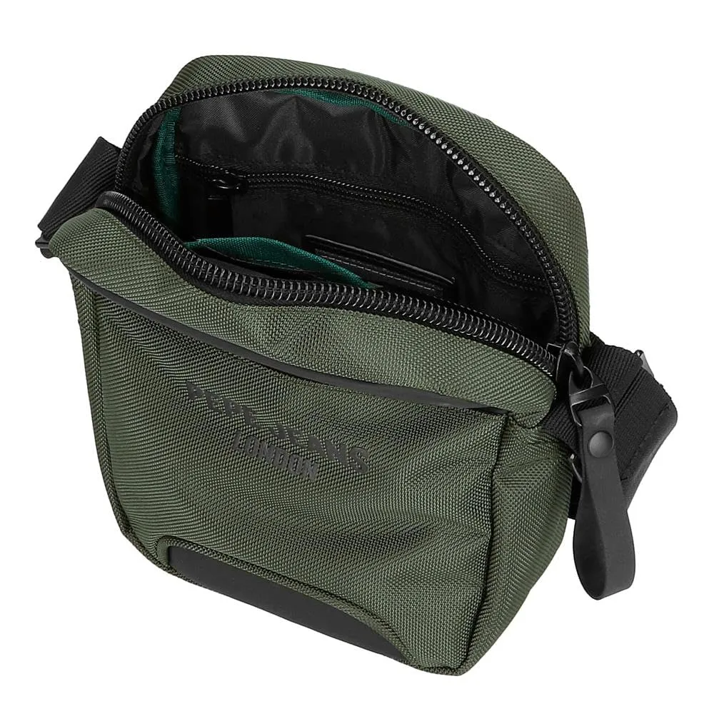 Pepe Jeans Bromley Borsa a tracolla Piccola Verde 15x19,5x6 cm Poliestere - immagine 4