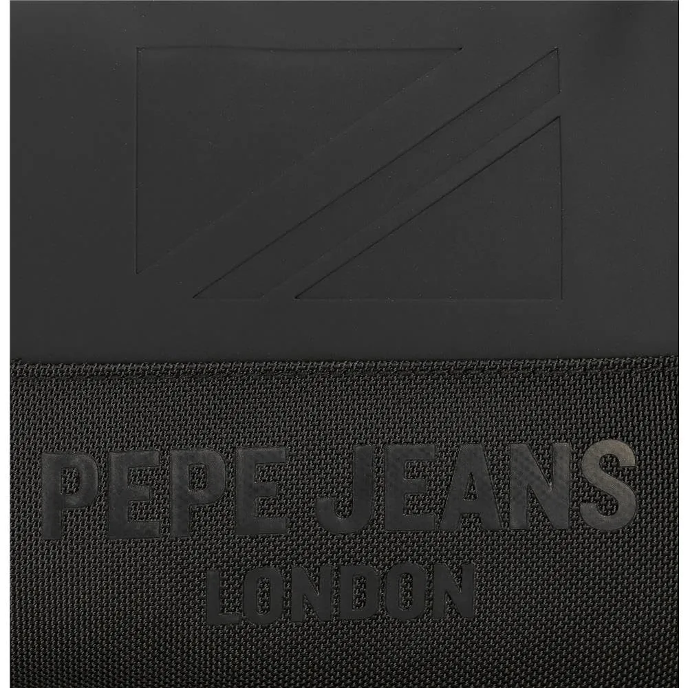Pepe Jeans Bromley Zaino per Laptop Nero, Poliestere, 28 x 40 x 16 cm - immagine 7