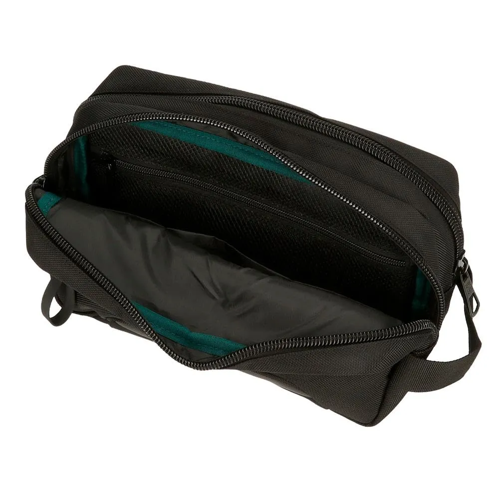 Pepe Jeans Bromley Beauty Case a due scomparti nero 26 x 16 x 12 cm - immagine 6