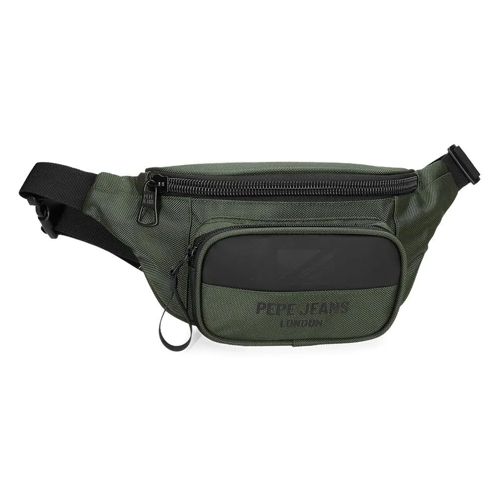 Pepe Jeans Bromley Marsupio Verde, 30x13x5 cm, Poliestere - immagine 1
