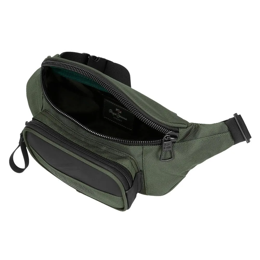 Pepe Jeans Bromley Marsupio Verde, 30x13x5 cm, Poliestere - immagine 3