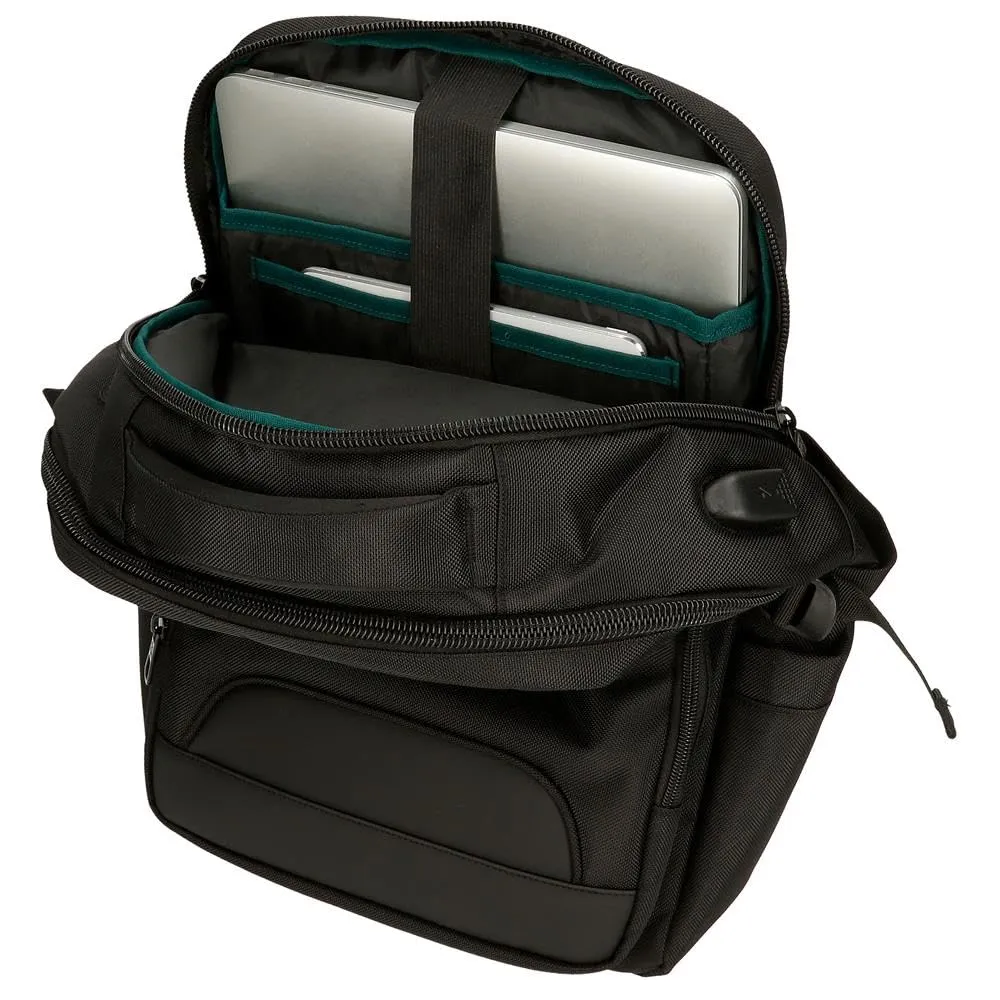 Pepe Jeans Bromley Zaino per laptop, Nero, 28 x 40 x 16 cm - immagine 5