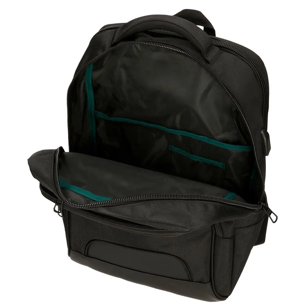 Pepe Jeans Bromley Zaino per Laptop Nero, Poliestere, 20,46 L - immagine 6