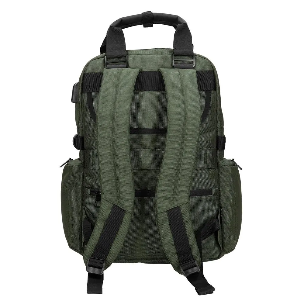 Pepe Jeans Bromley Zaino per laptop, Verde, 28 x 40 x 16 cm - immagine 3